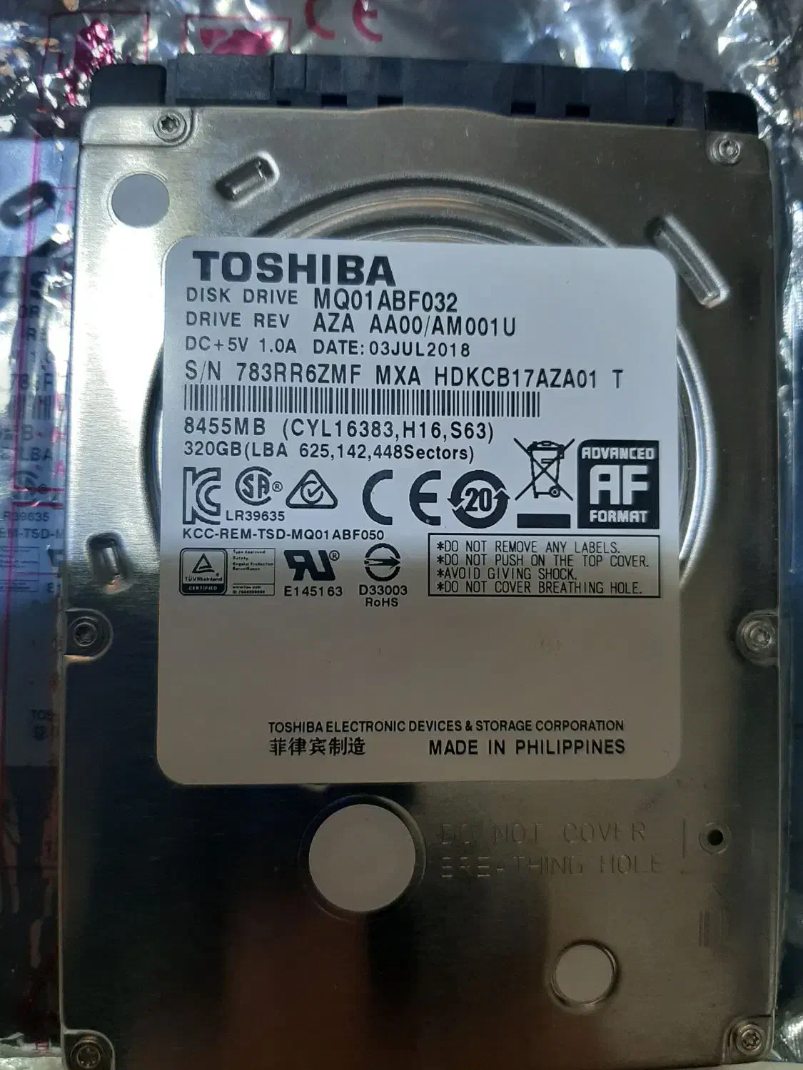 HDD 320g|قطعات و لوازم جانبی رایانه|تهران, امام زاده حسن|دیوار