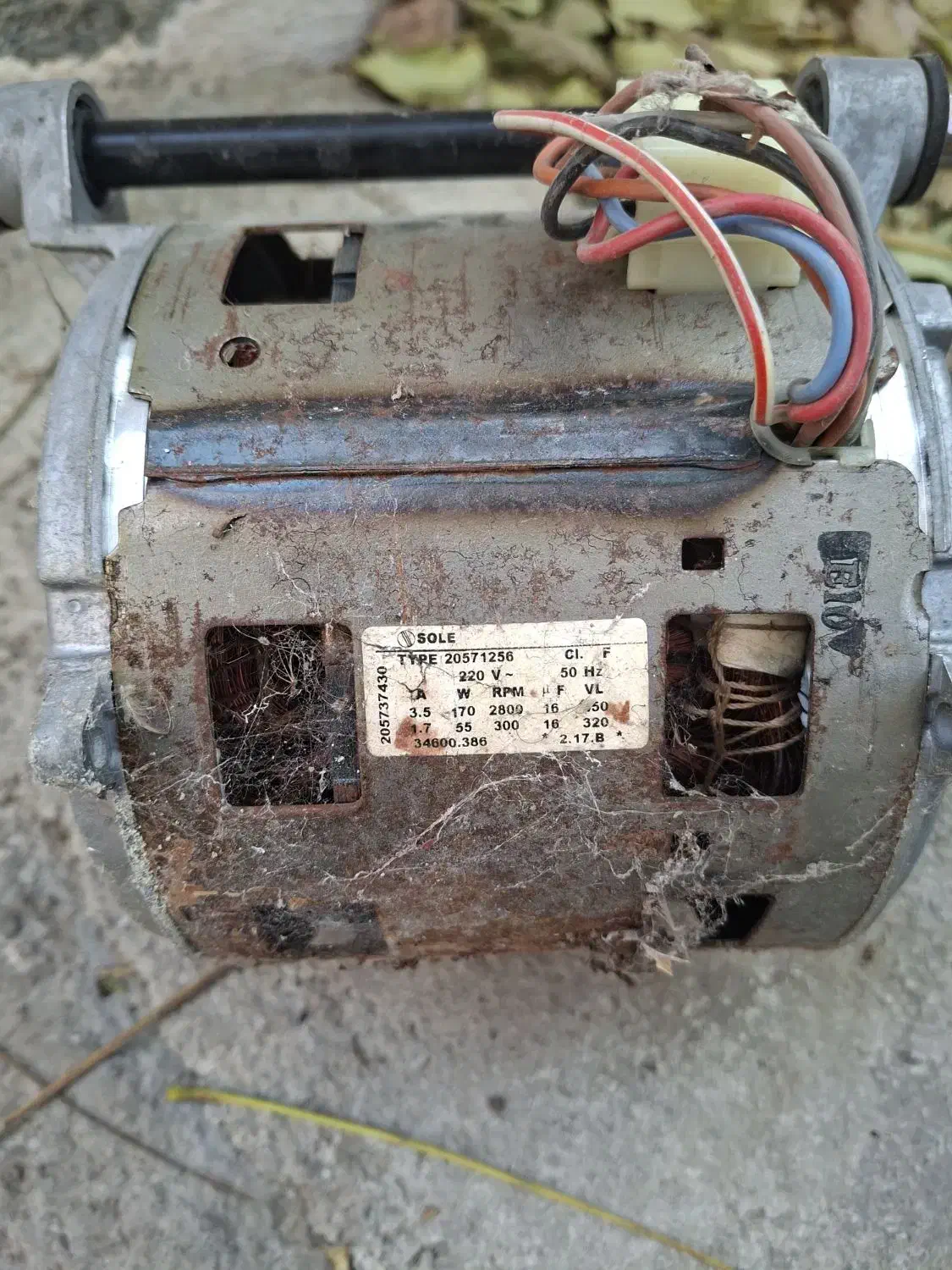 دو عدد موتور لباسشویی سالم|ماشین لباسشویی و خشککن لباس|کرج, حصار سرجوب|دیوار