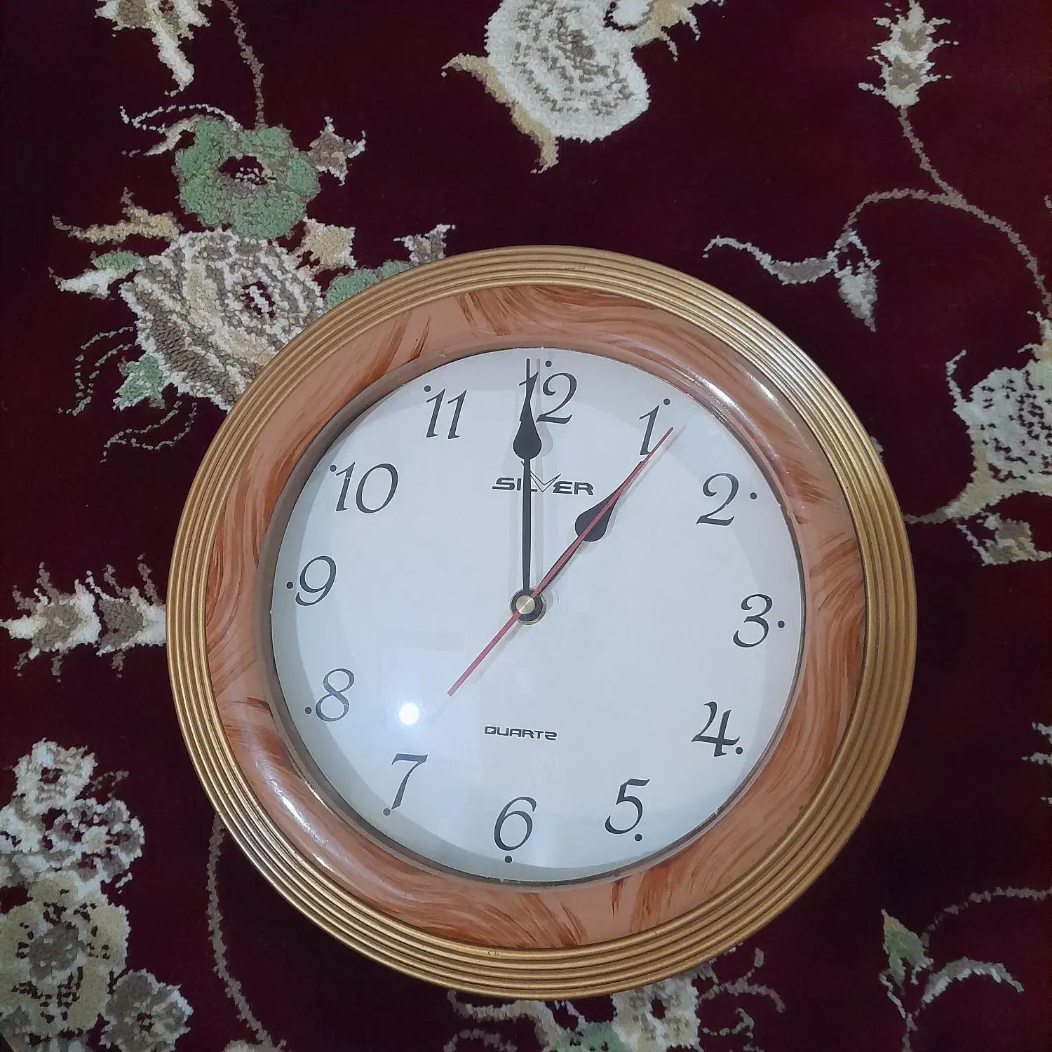 ساعت|ساعت دیواری و تزئینی|شیروان (خراسان), |دیوار