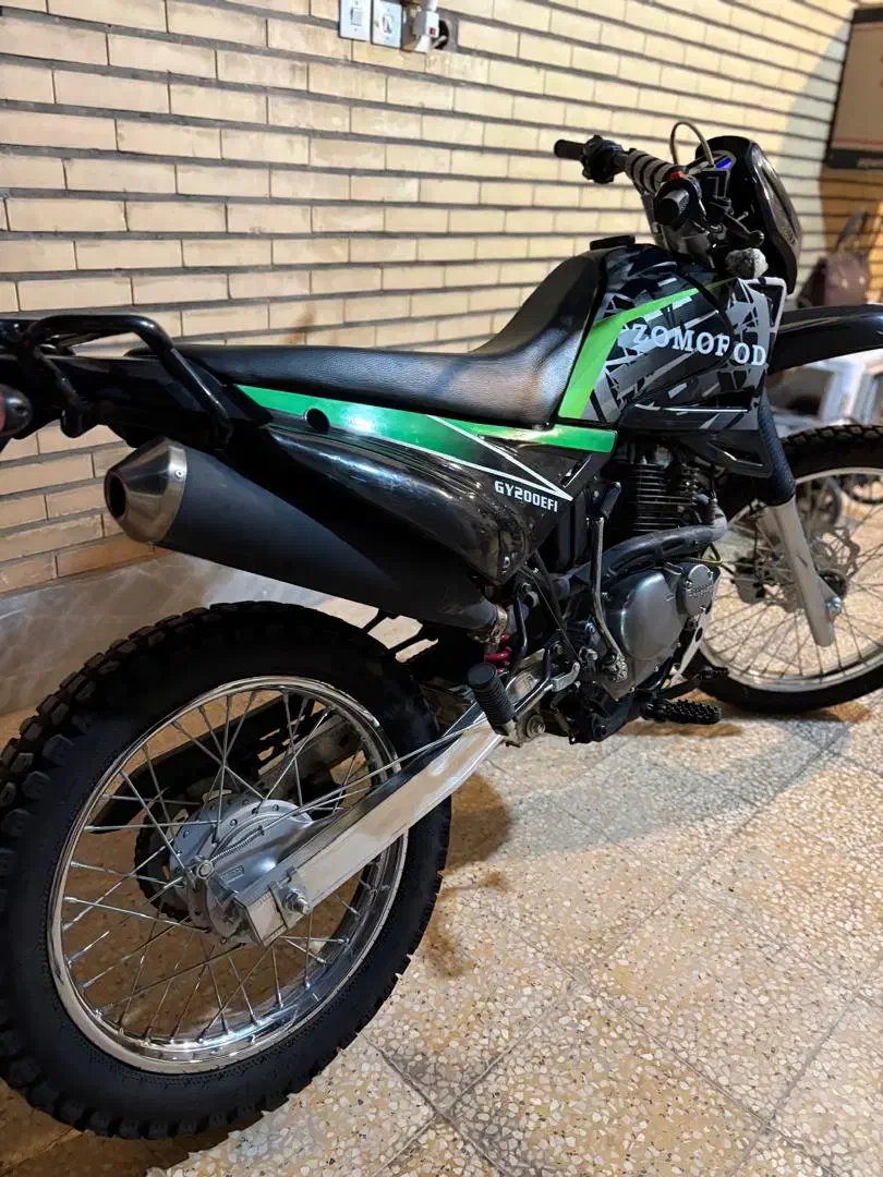 تریل روان 200cc برند زمرد کویر|موتورسیکلت|بهبهان, |دیوار