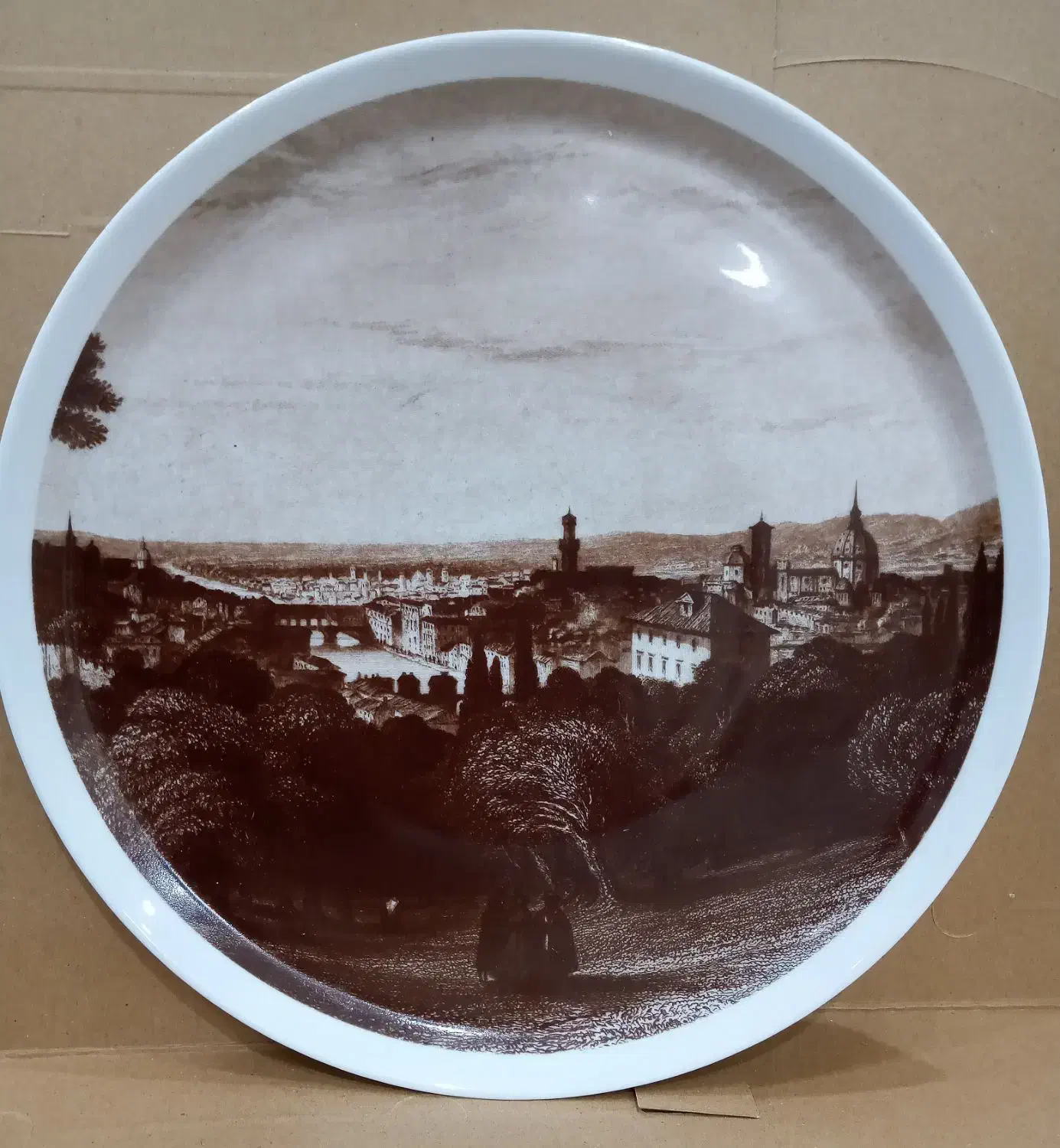 بشقاب دیوار کوب ایتالیایی|صنایع دستی و سایر لوازم تزئینی|تهران, والفجر (افسریه)|دیوار