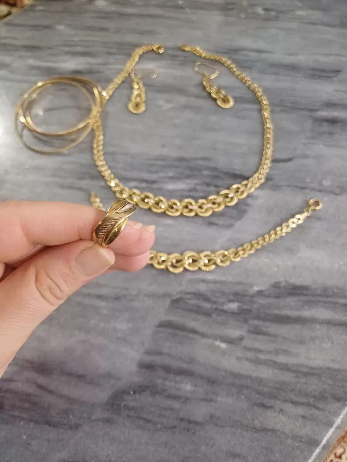 النگو، سرویس، انگشتر|جواهرات|بروجرد, |دیوار