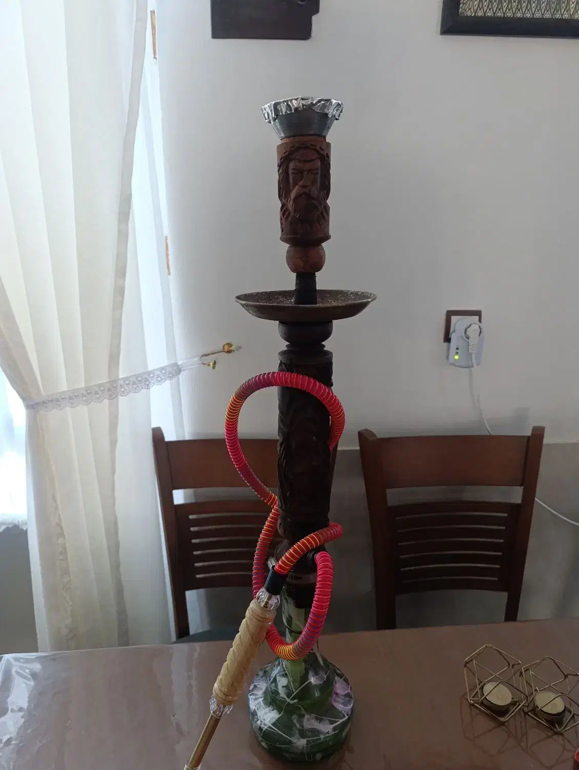 قلیان سرخه|صنایع دستی و سایر لوازم تزئینی|کردکوی, |دیوار