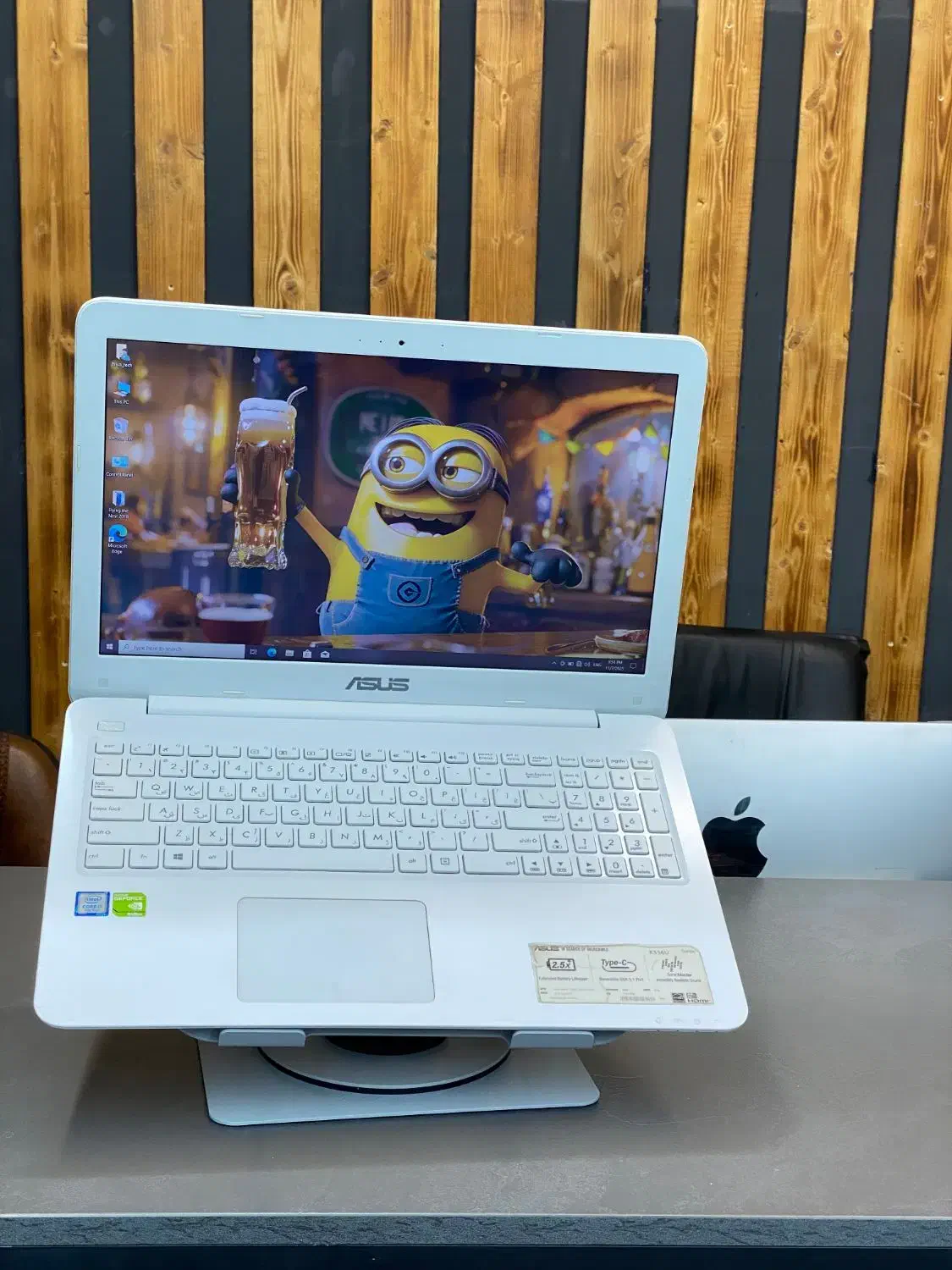 لپتاپ سفید asus k556 گرافیک دار i7|رایانه همراه|همدان, |دیوار