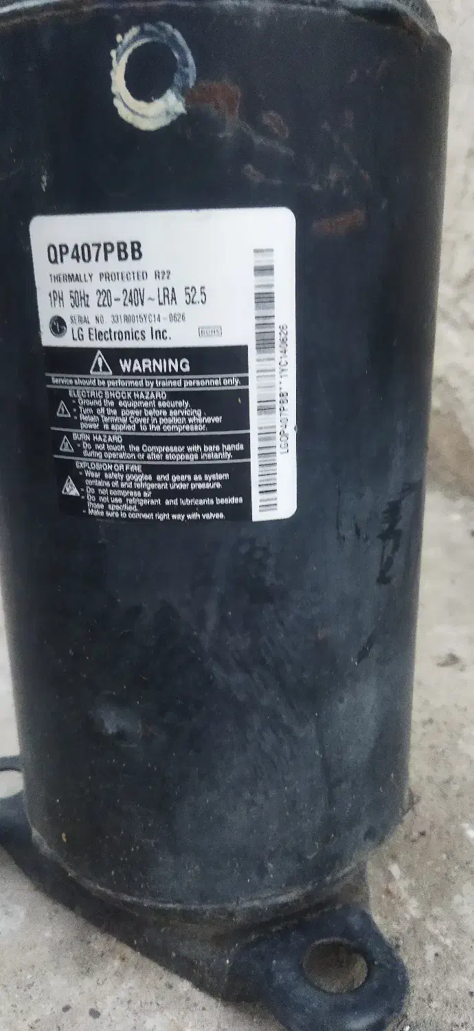 موتور سوخته 24000 جنرال|کولر گازی و فنکوئل|پارسآباد, |دیوار