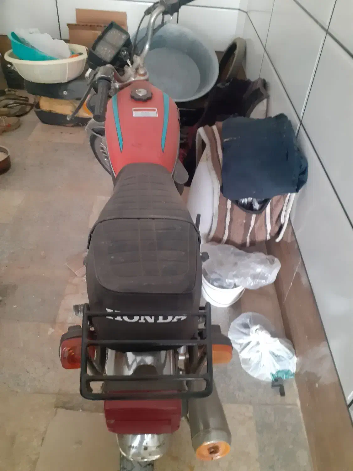 موتور سیکلت مزایده ای ۸۵|موتورسیکلت|تاکستان, |دیوار