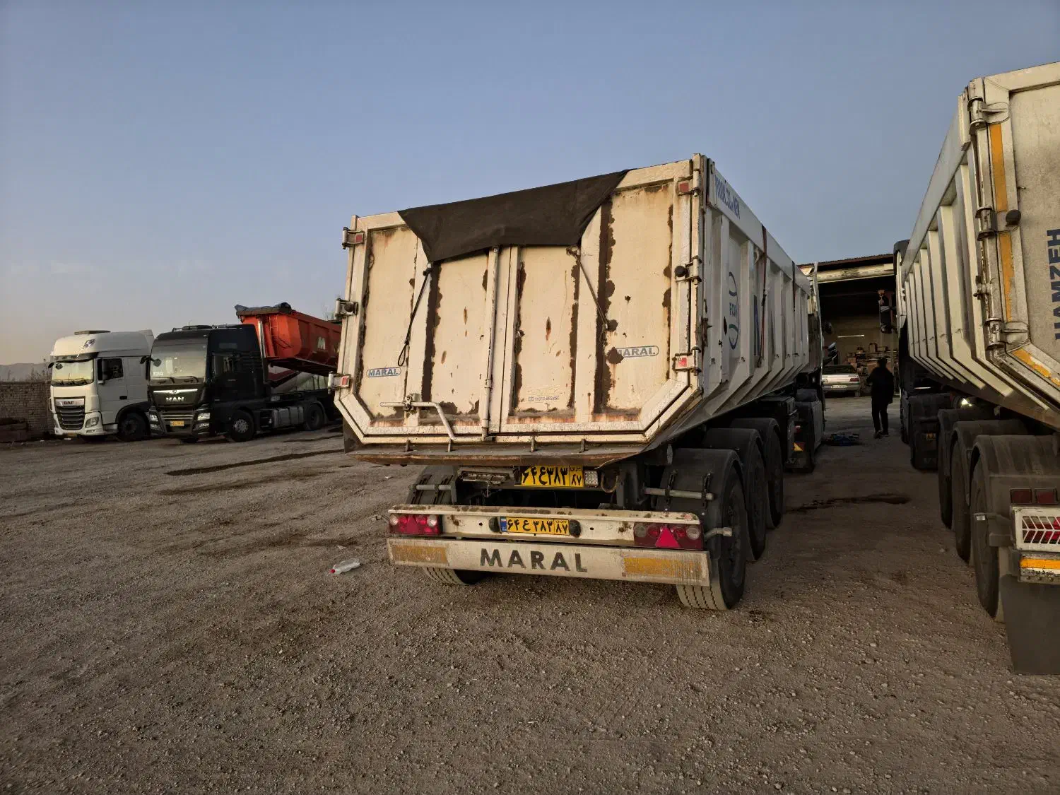 تریلی  سه محور مارال مدل۹۴|ماشین‌آلات صنعتی|خرمدره, |دیوار