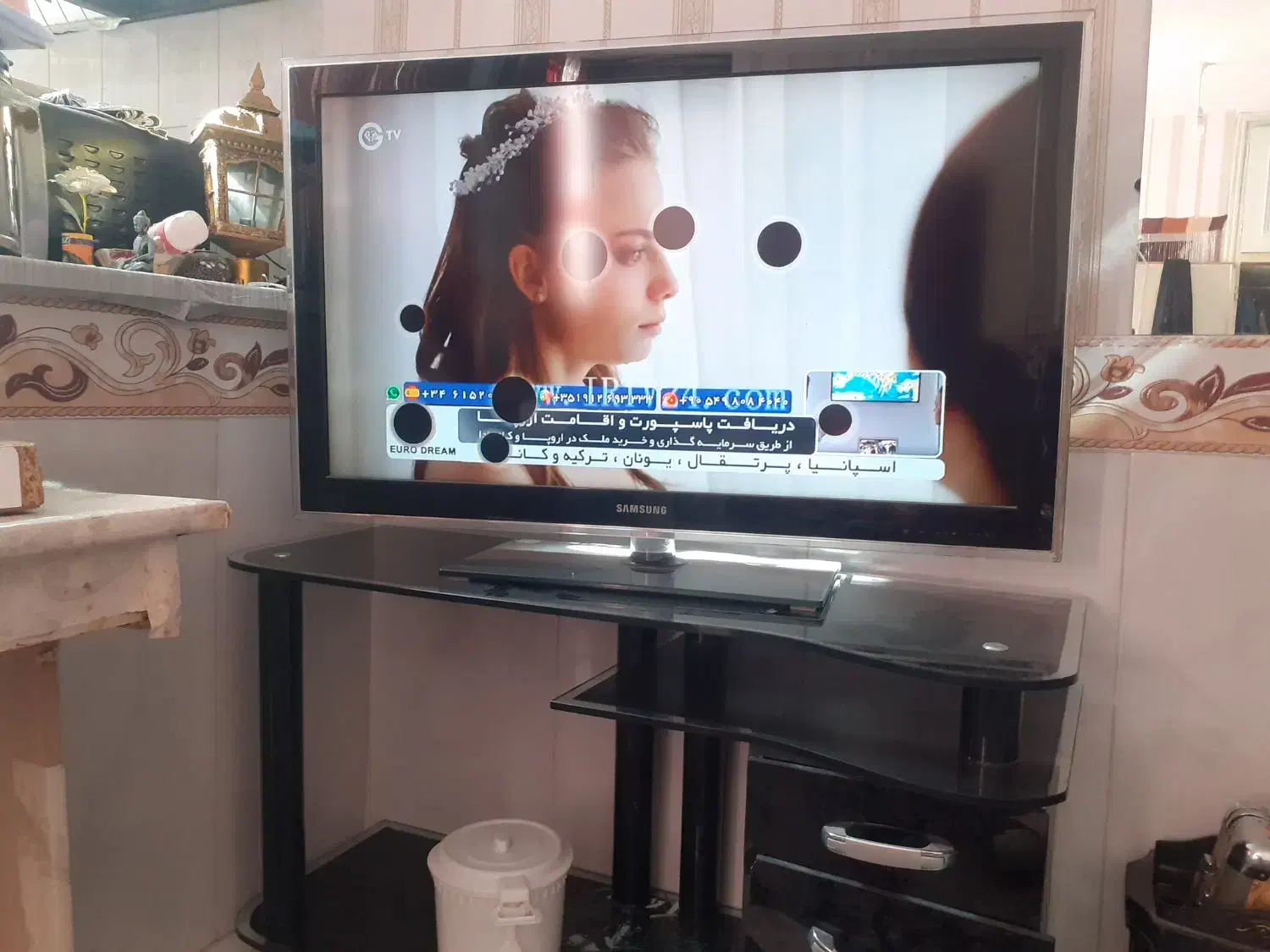 یک  تلوزیون  ال سی دی سامسونگ  43اینچ اصل کره|تلویزیون و پروژکتور|مشهد, رسالت|دیوار