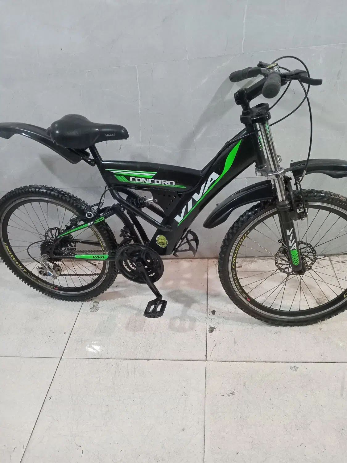 دوچرخه 24 کمک فنردار دنده ای|دوچرخه، اسکیت، اسکوتر|تهران, شهرک شریفی|دیوار