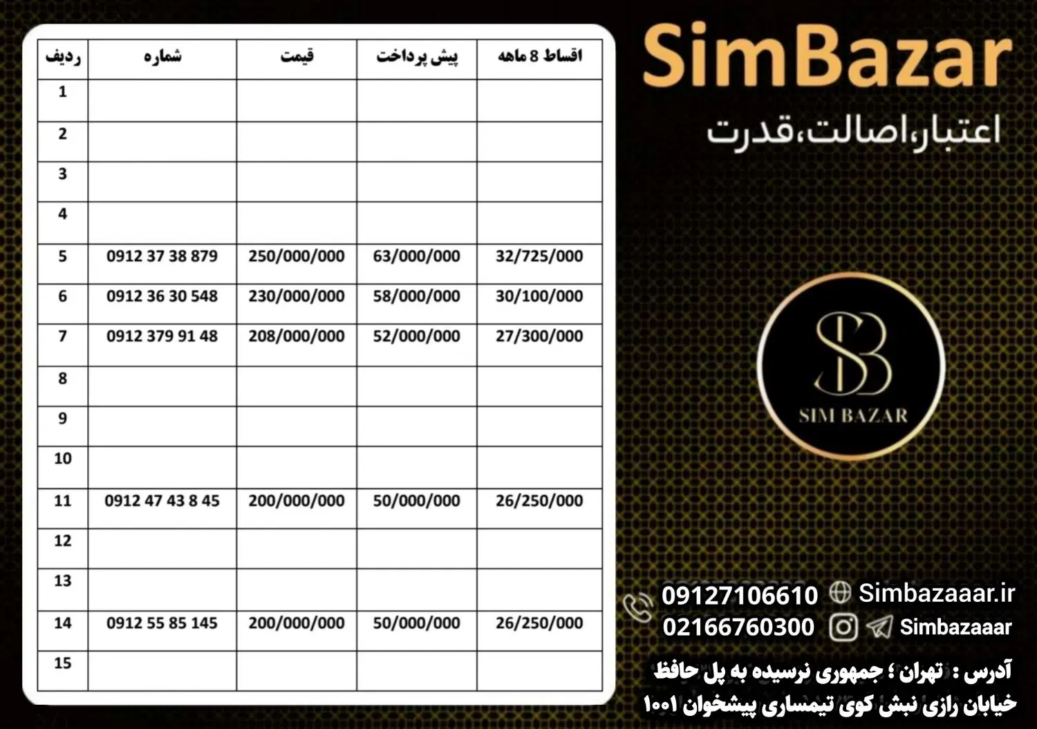 0912-940-4691|سیم‌کارت|کرج, گلشهر|دیوار