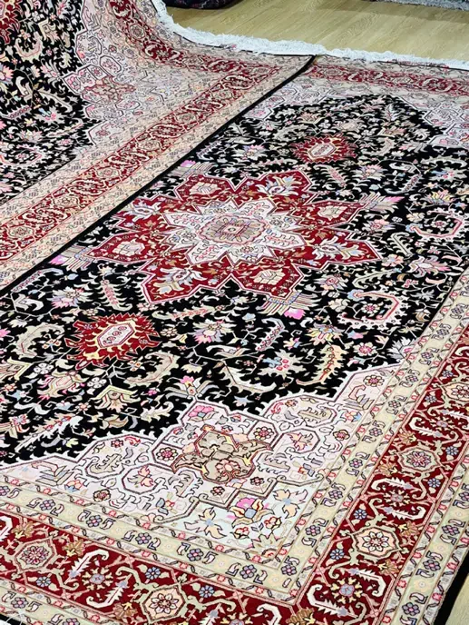 جفت مشابه ۹۰ درصد تبریز طرح هریس ۵۰ رج|فرش|تهران, سلسبیل شمالی|دیوار
