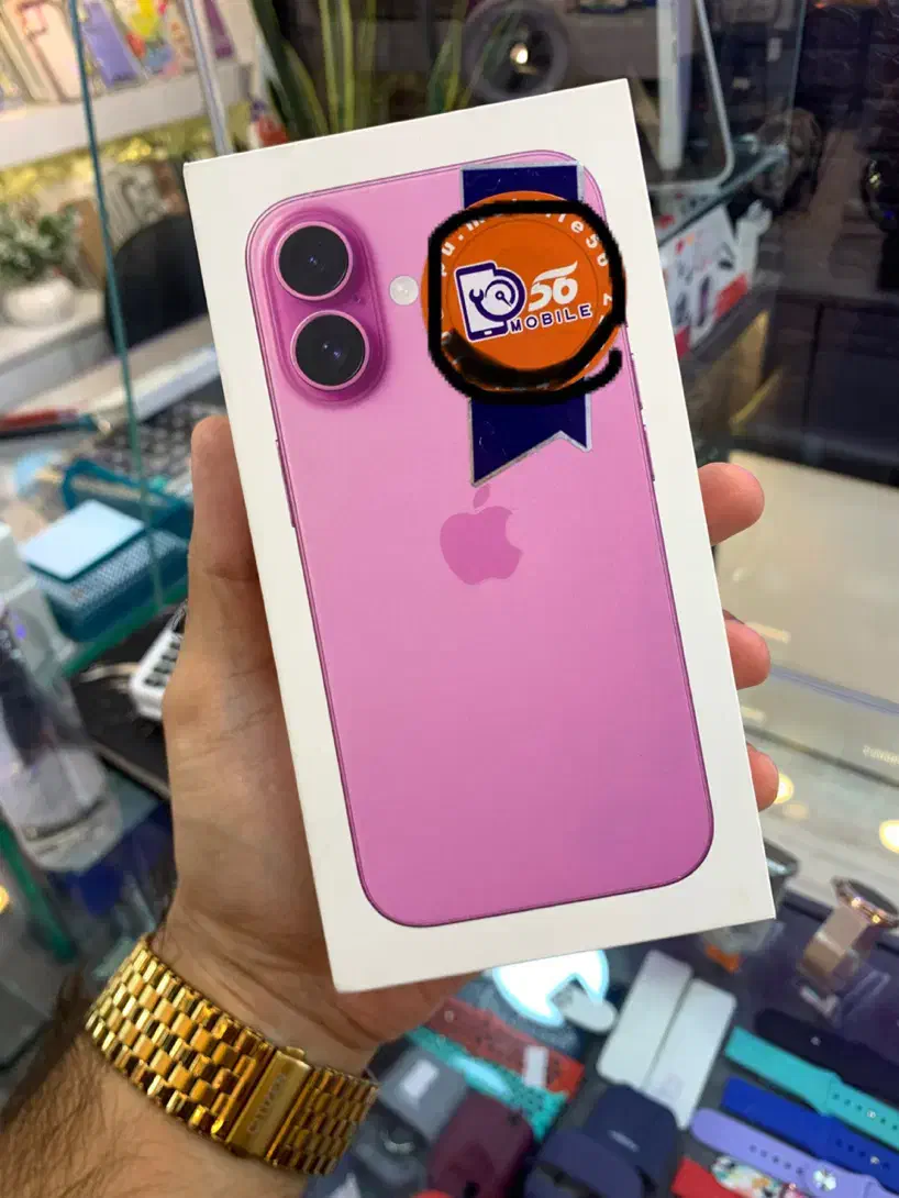 iPhone 16 128GB صورتی|موبایل|بندر انزلی, امامزاده|دیوار