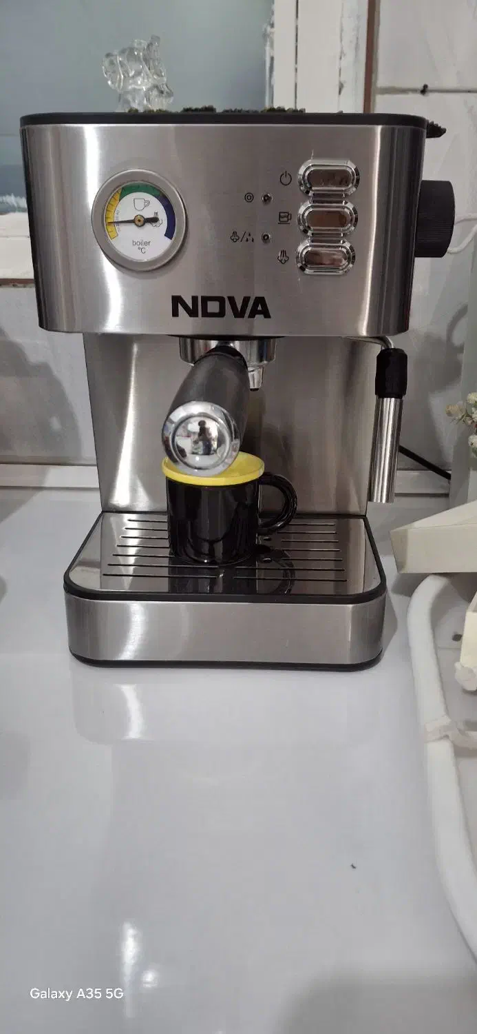 اسپرسو تازه یه ماهه گرفتم پول لازمم میفروشم|سماور، چایساز، قهوهساز|قرچک, میرزائی شمالی|دیوار