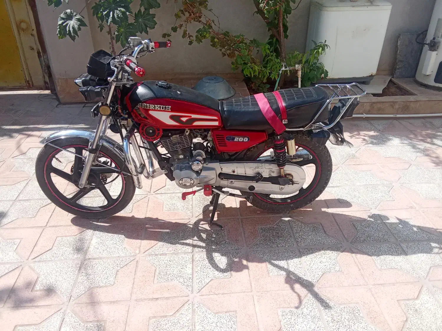 موتور هندا 200 شیرکوه|موتورسیکلت|یزد, |دیوار