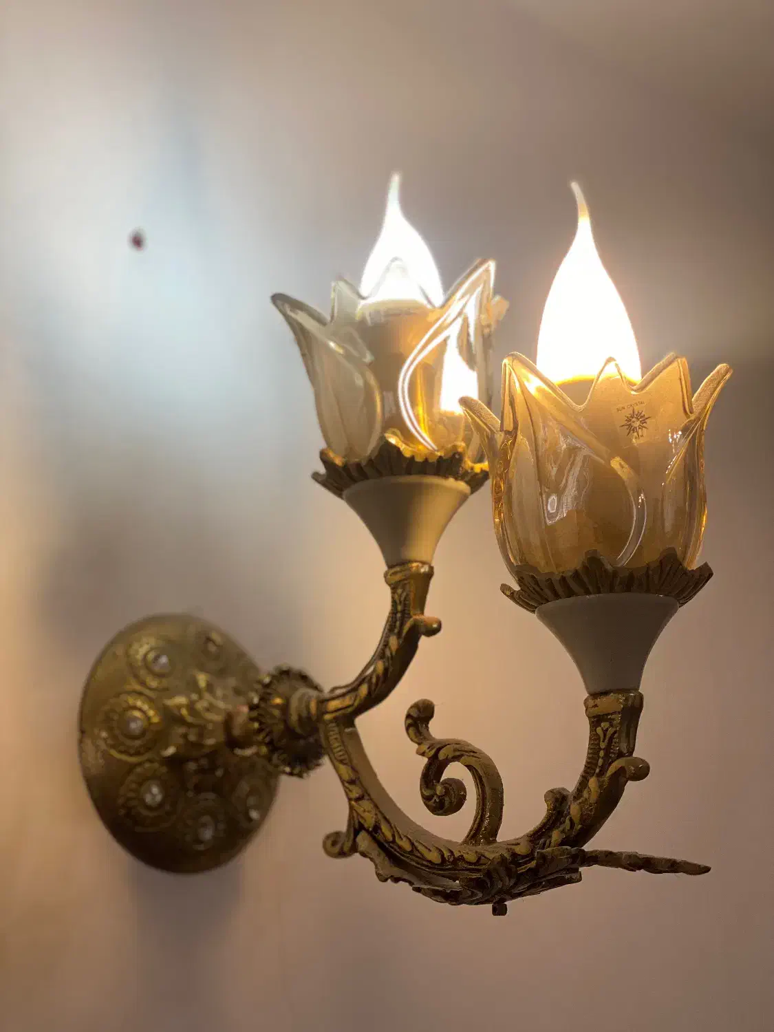 سه عدد لوستر برنز اصل|لوستر و چراغ آویز|فردیس, ثابتی|دیوار