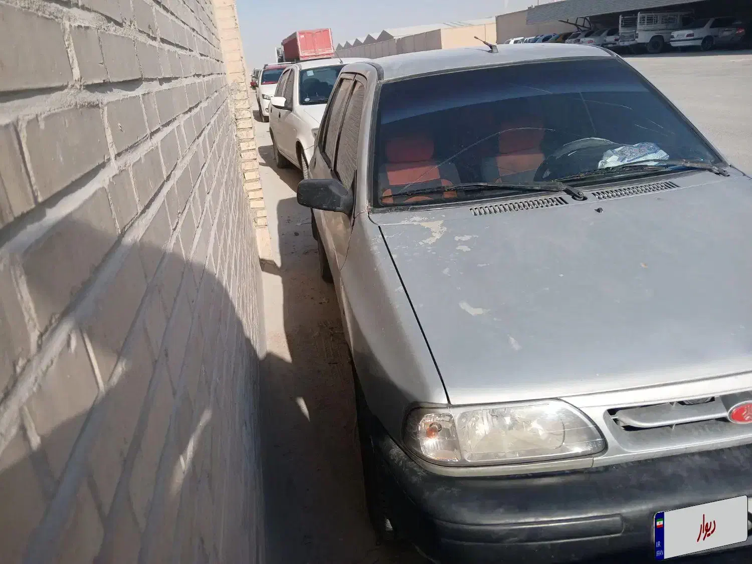 ماشین پراید نقره ای مدل ۸۶|خودرو سواری و وانت|میبد, |دیوار