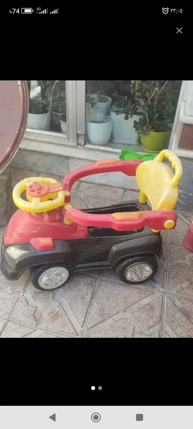 ماشین بچه سالم فقط صندلی نداره|اسباببازی بچه|ارومیه, |دیوار