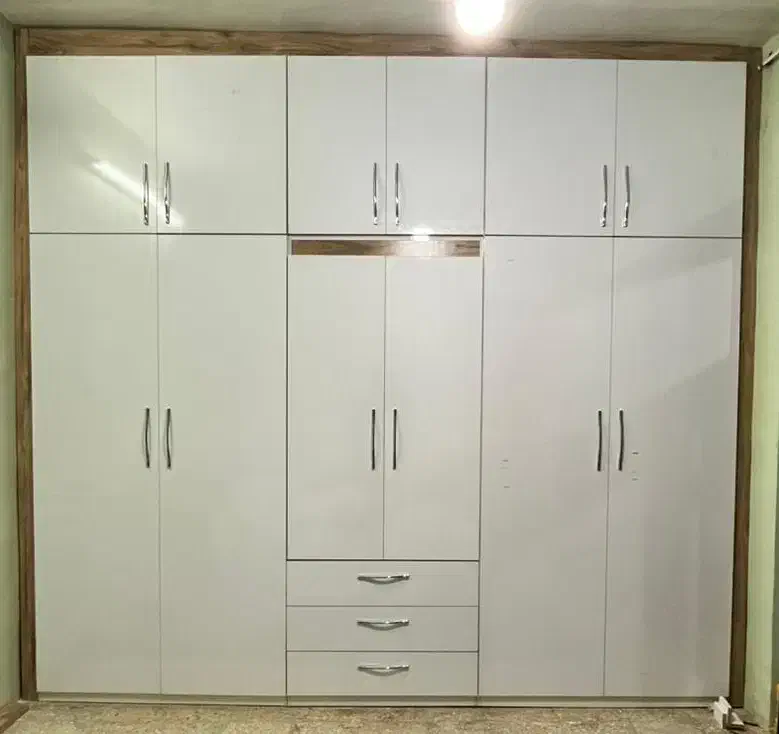 اجرا و نصب کمد دیواری|جاکفشی، کمد، دراور|شهرکرد, |دیوار