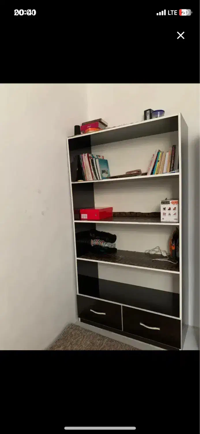 کتابخانه|کتابخانه، شلف، قفسه‌های دیواری|مریوان, |دیوار