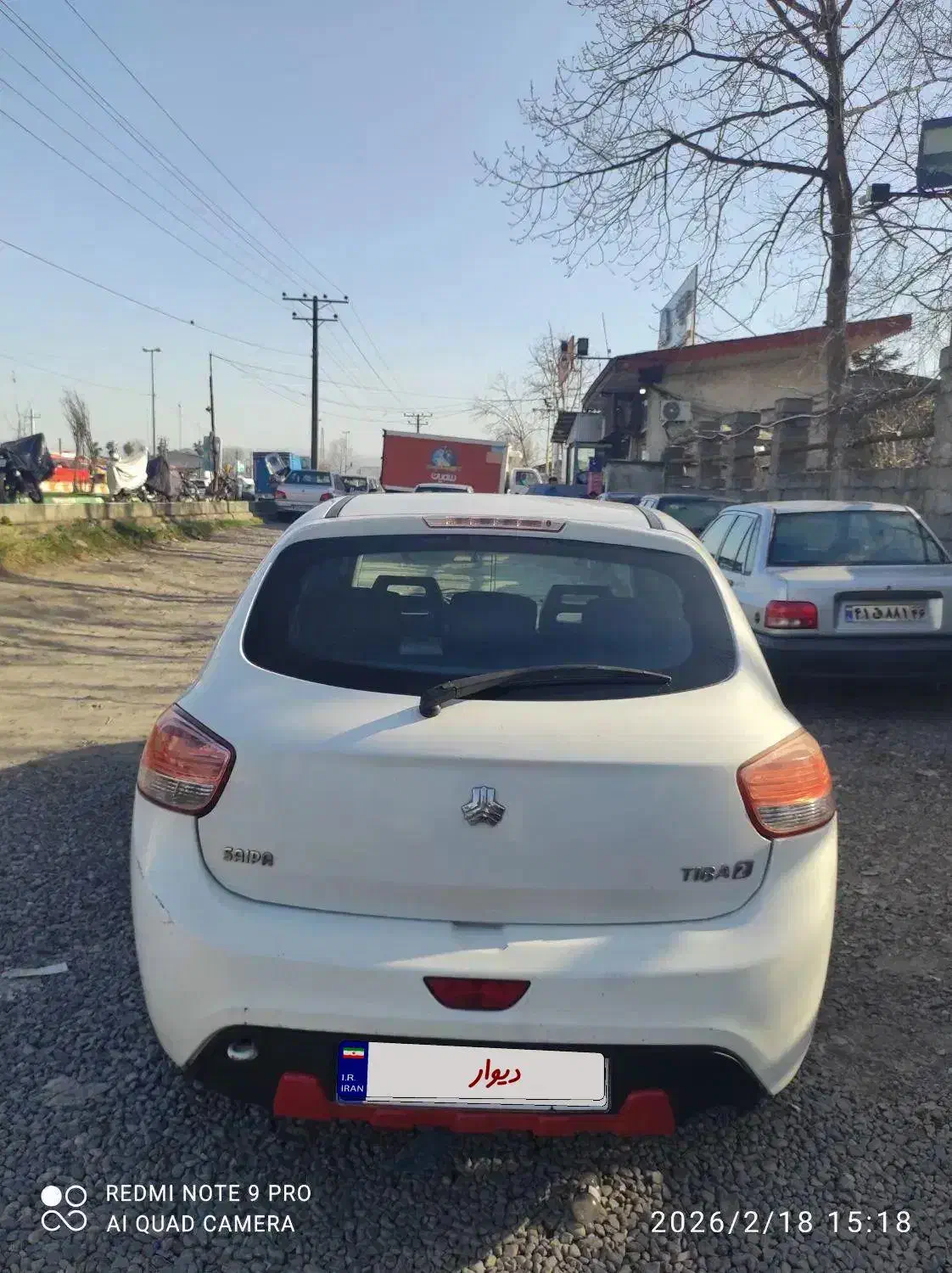 تیبا دو|خودرو سواری و وانت|رشت, استقامت ۲|دیوار