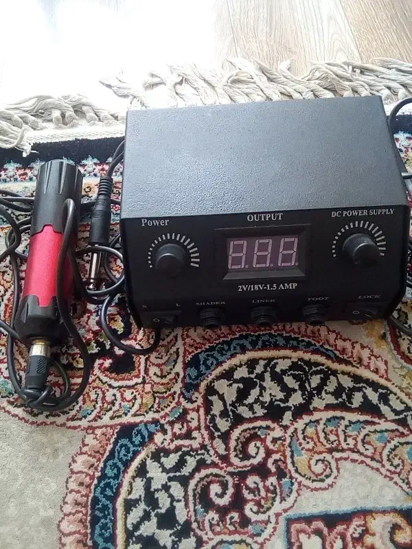 دستگاه تتو بدن باترانس|آرایشی، بهداشتی، درمانی|املش, |دیوار