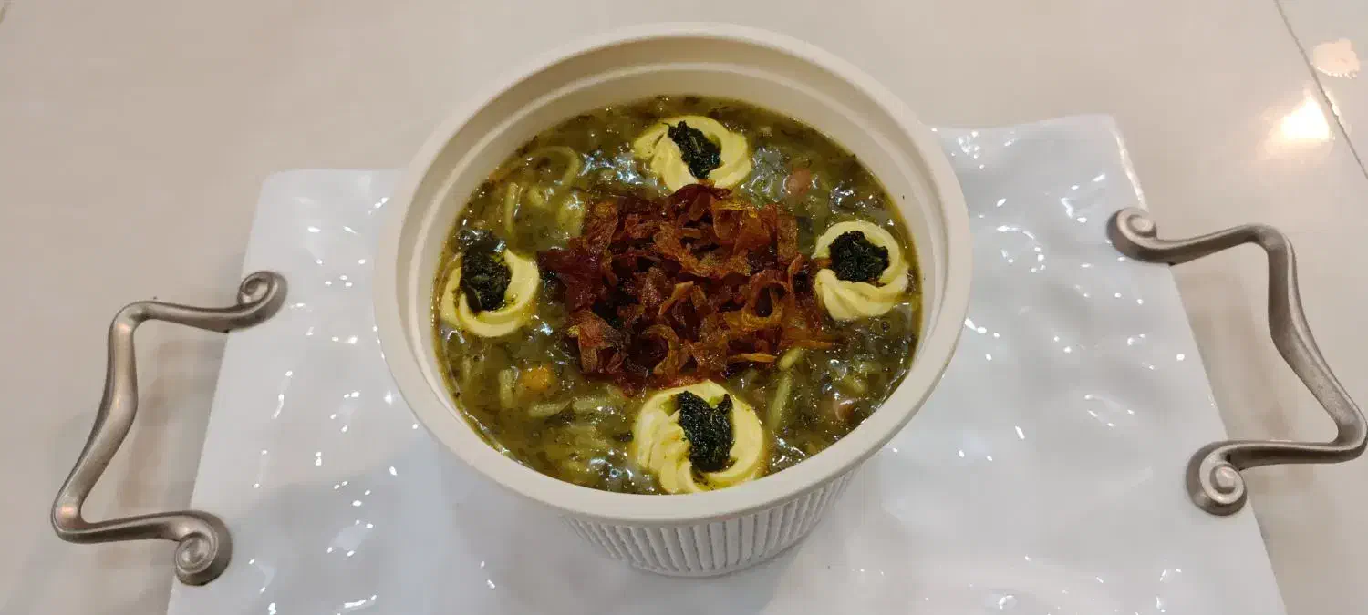 آش رشته|خوردنی و آشامیدنی|قم, انسجام|دیوار