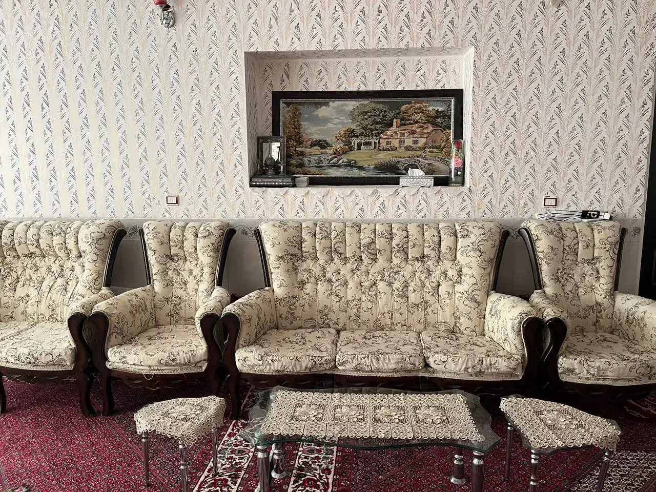 مبل کلاسیک|مبلمان خانگی و میز عسلی|کبودرآهنگ, |دیوار