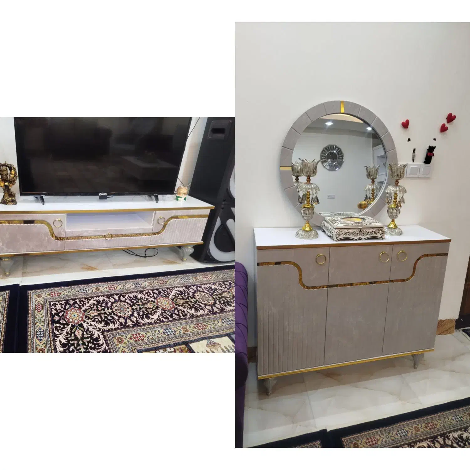 کنسول و میز تی وی|بوفه، ویترین، کنسول|فریمان, |دیوار