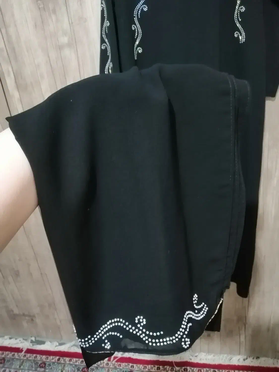 مانتو کرپ مشکی|لباس|مشهد, گاز|دیوار