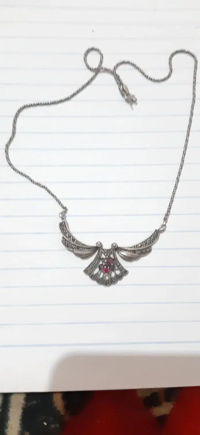 گردنبندنقره عتیقه|کلکسیون اشیاء عتیقه|نجف‌آباد, حومه نجف آباد|دیوار