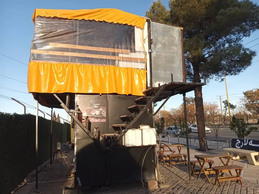 کانکس فست فود 2طبقه|کافیشاپ و رستوران|سیرجان, |دیوار