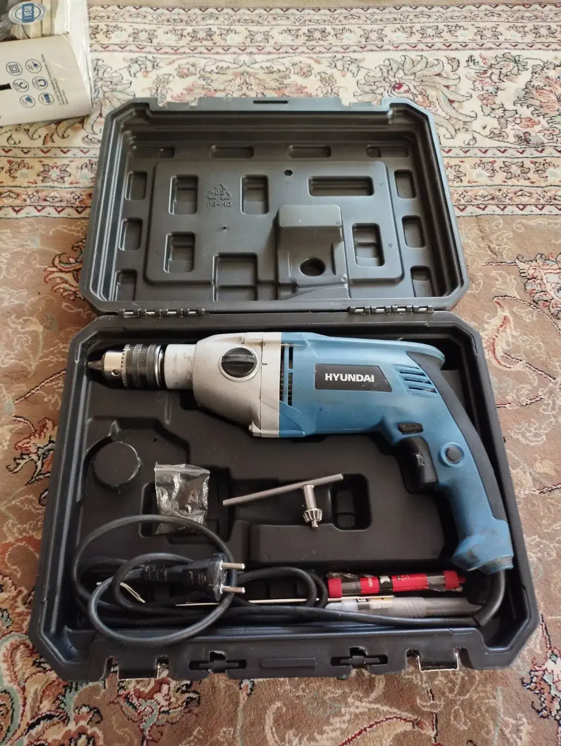 دریل چکشی گیربکسی هیوندای اصل|ماشینآلات صنعتی|کرمانشاه, |دیوار