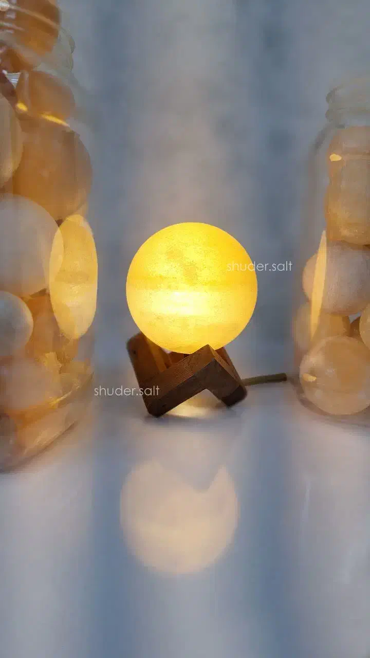 چراغ خواب سنگ نمک ،کادو روز مادر|چراغ خواب و آباژور|رفسنجان, |دیوار