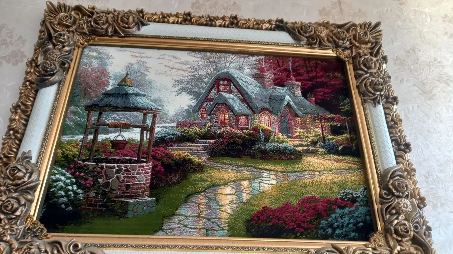 تابلو فرش|تابلو فرش|اصفهان, شیخ طوسی|دیوار