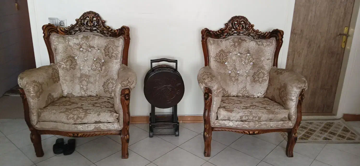 مبل استیل کلاسیک|مبلمان خانگی و میز عسلی|تهران, فردوسی|دیوار