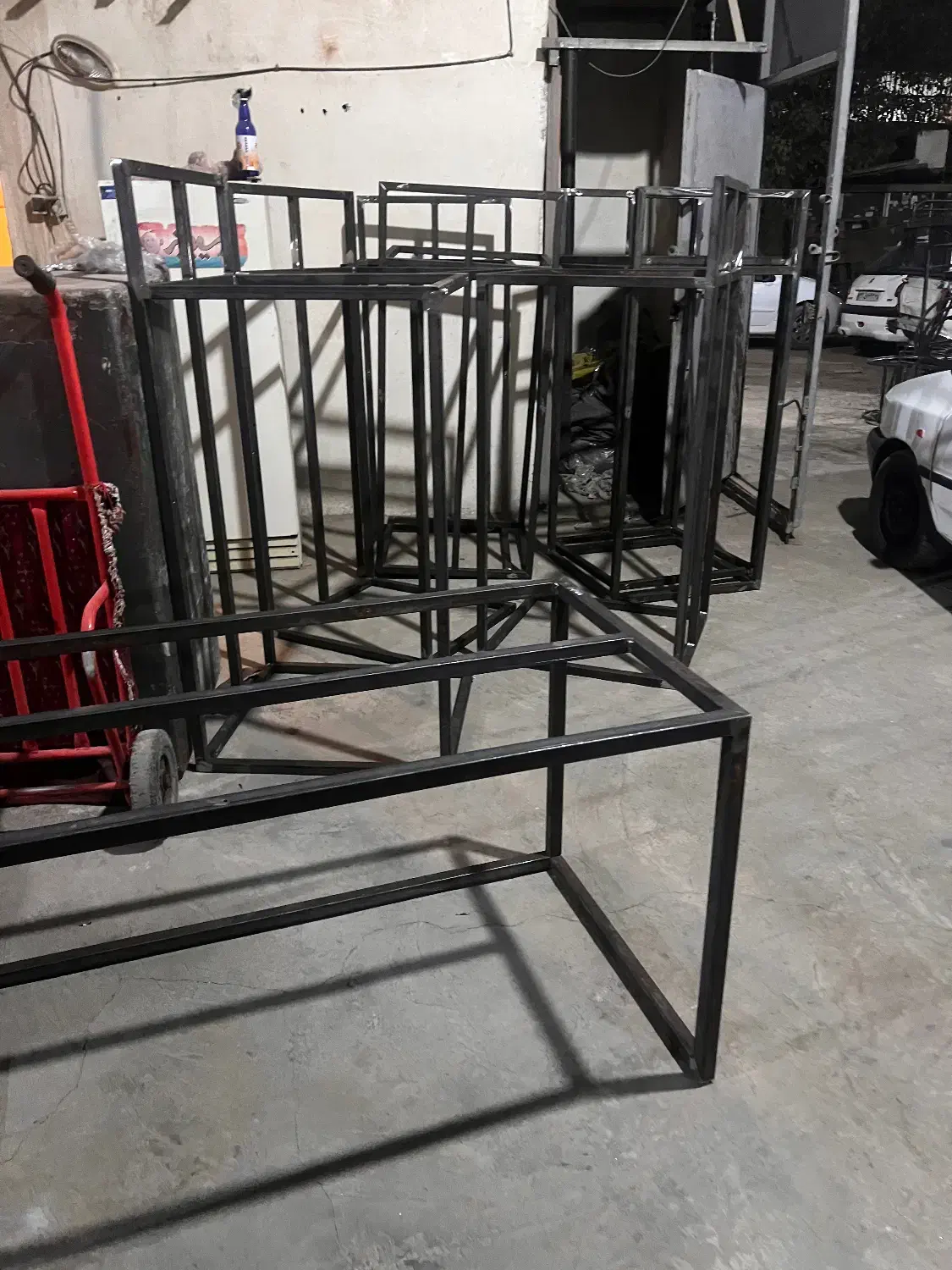 کلاف مبل فلزی و جوشکاری co2|مبلمان خانگی و میز عسلی|صباشهر, |دیوار