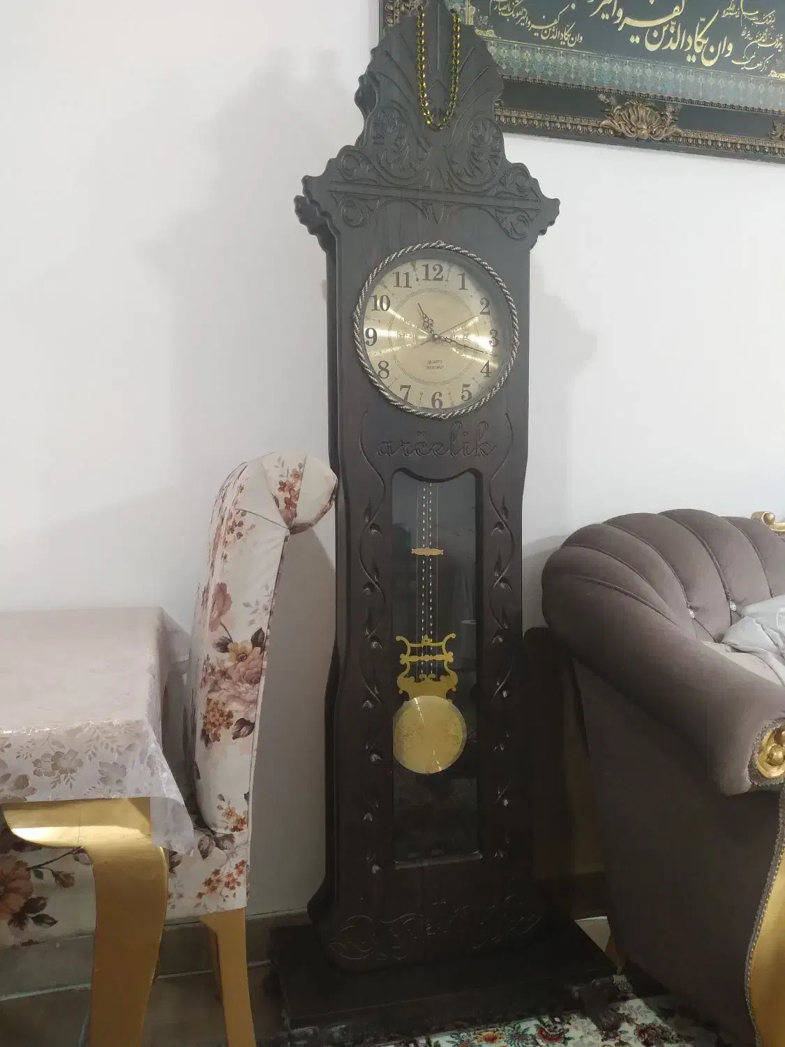 ساعت ایستاده|صنایع دستی و سایر لوازم تزئینی|قزوین, |دیوار