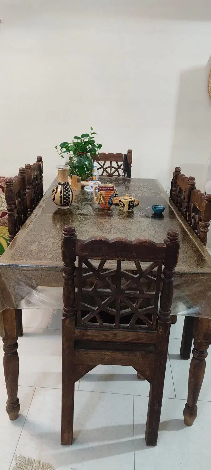 ناهارخوری، جلومبلی، میزتلویزیون|مبلمان خانگی و میز عسلی|مشکیندشت, |دیوار