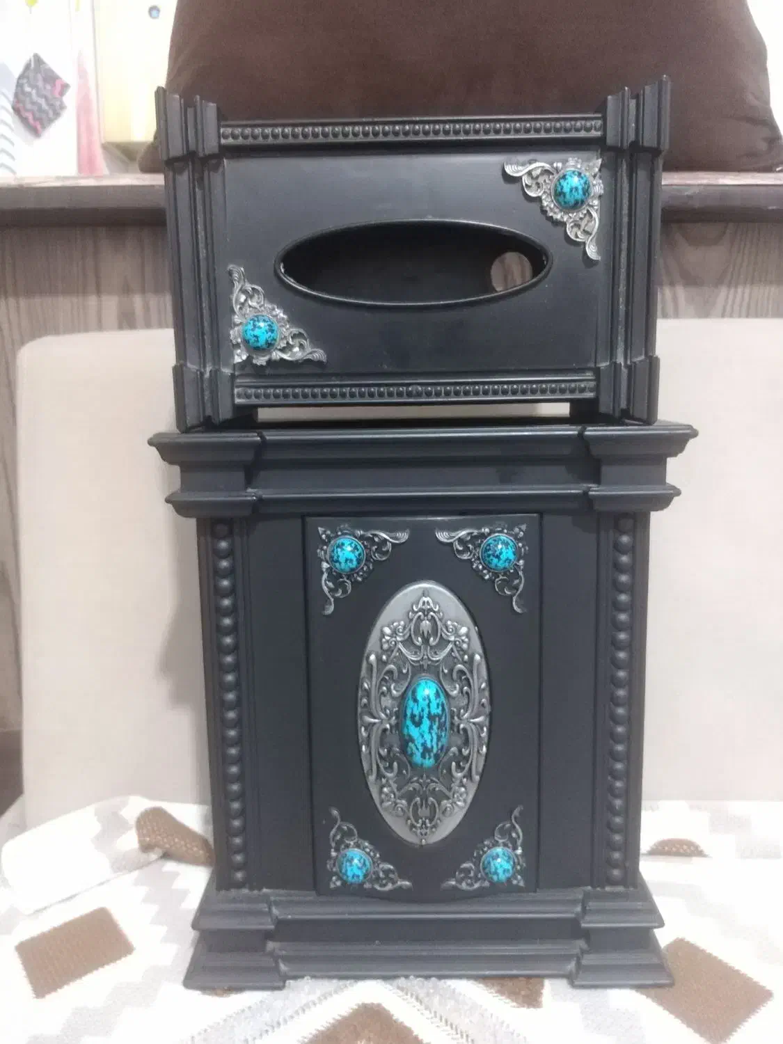 سطل و جا دستمالی|صنایع دستی و سایر لوازم تزئینی|شیراز, فاضل|دیوار