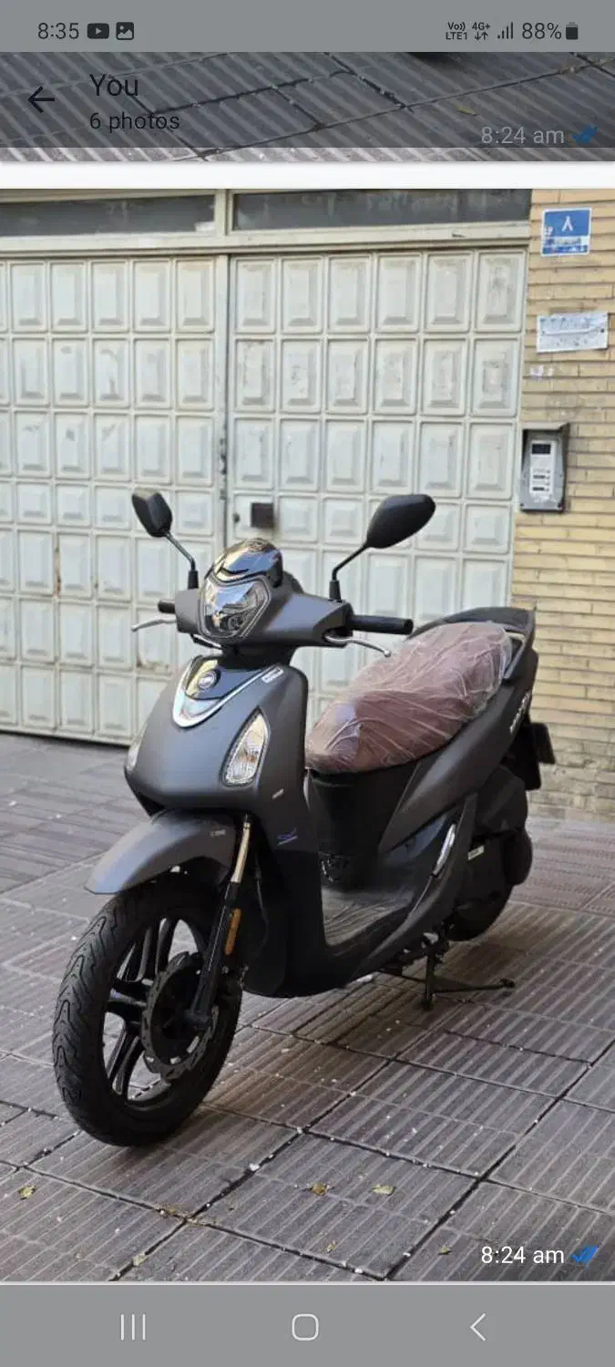 sym sf 180 مدل۱۴۰۳|موتورسیکلت|تهران, باغ فیض|دیوار