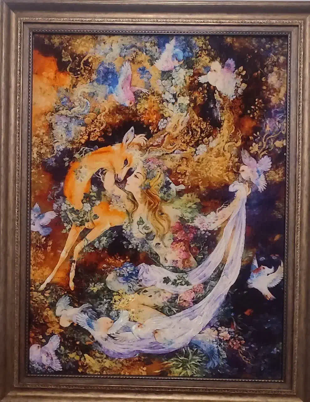 تابلو فرش دستباف|تابلو فرش|اصفهان, شمس آباد|دیوار