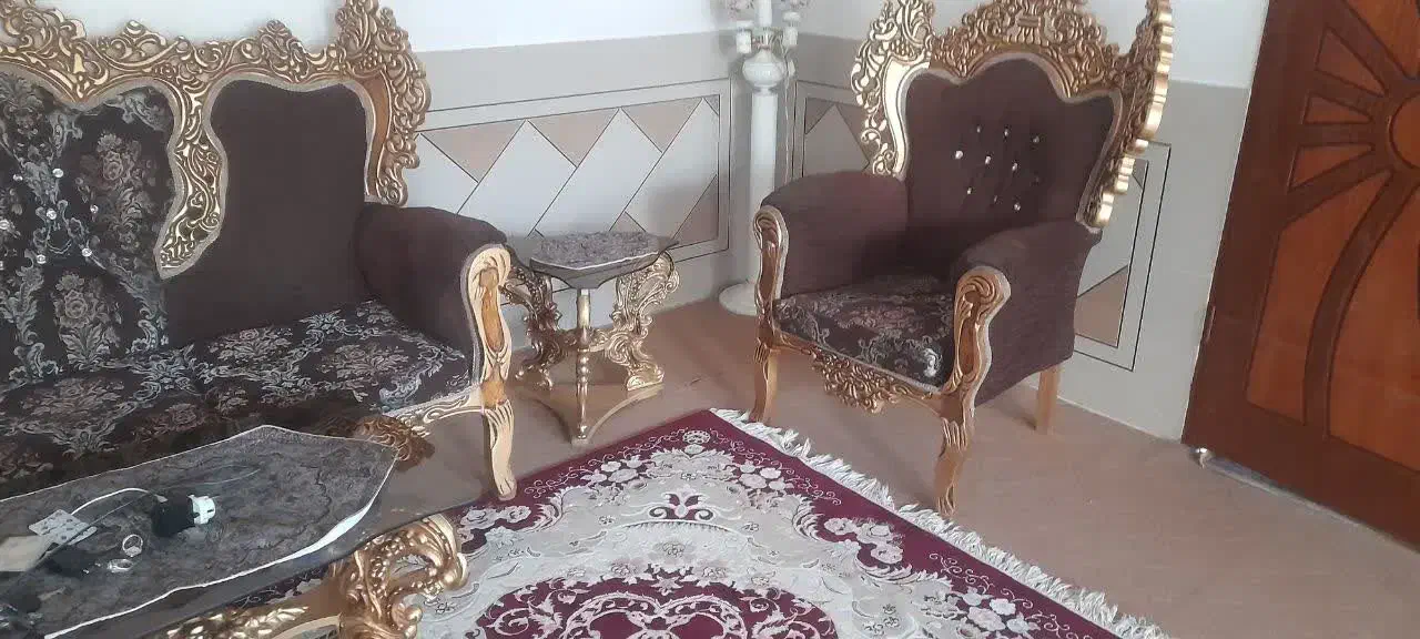 مبل سلطنتی|مبلمان خانگی و میز عسلی|لنجان, |دیوار