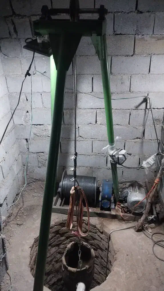 بالابر سه پایه اجاره بالابر سرچاهی بالابر چاهی|خدمات پیشه و مهارت|مشهد, سپاد|دیوار