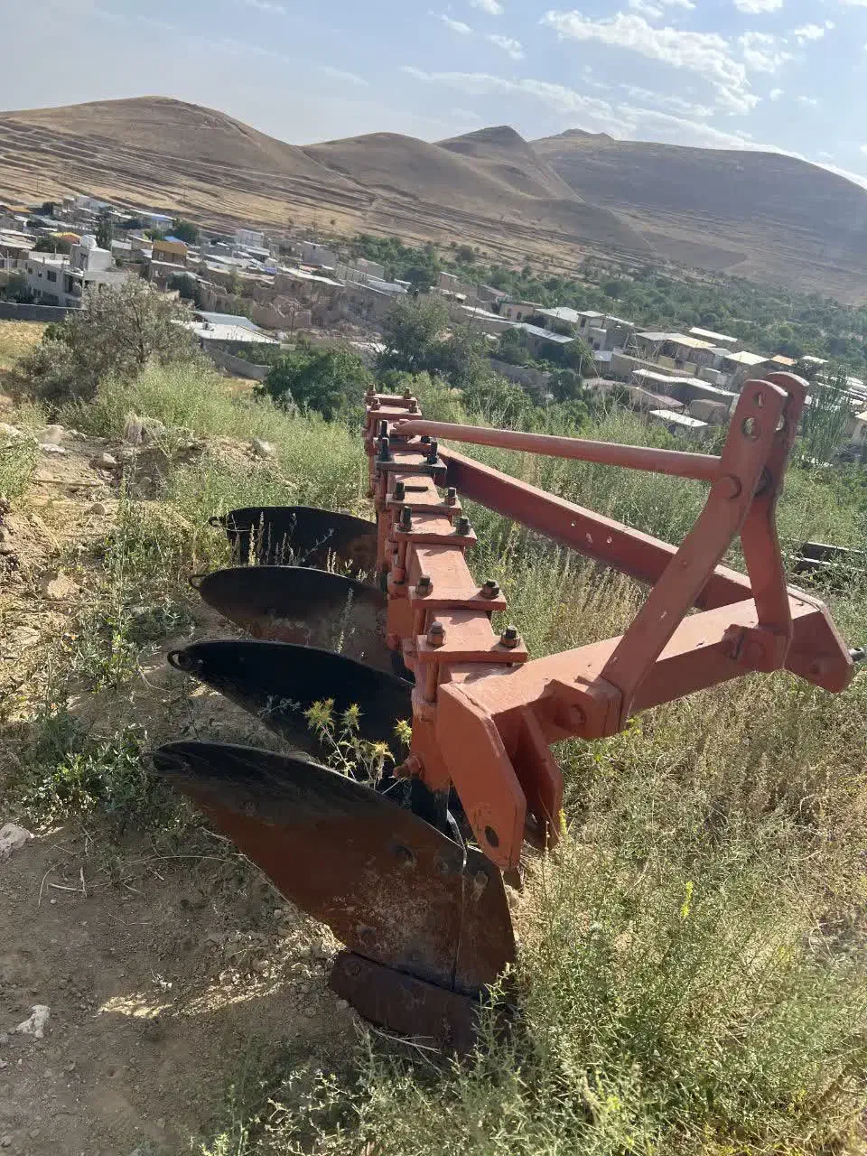 تریلی ۴چرخ تراکتور ،گاو آهن|ماشینآلات صنعتی|کمیجان, |دیوار