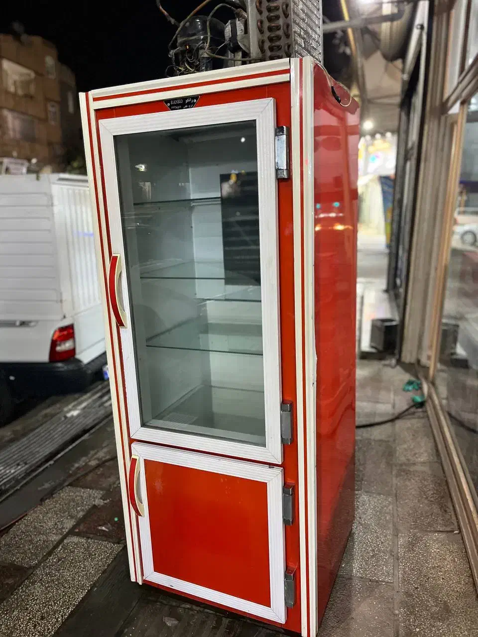 یخچال ایستاده عرض ۷۵ دو درب درحد نو موتور دانفوس|فروشگاه و مغازه|آفتاب, |دیوار