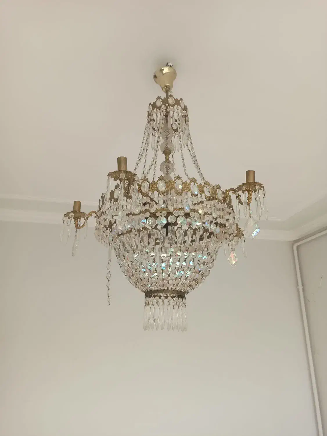 لوستر|لوستر و چراغ آویز|تبریز, |دیوار