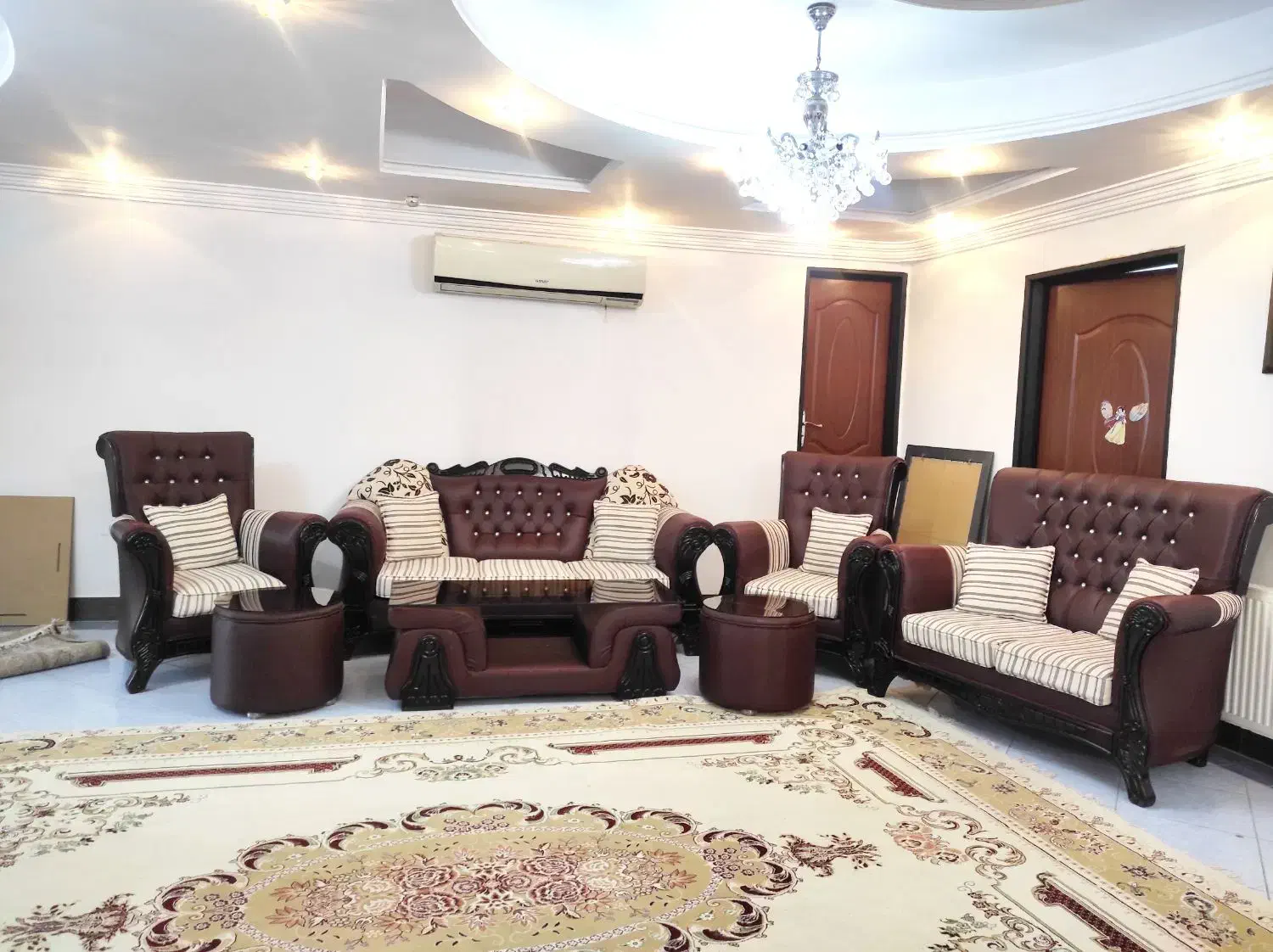 مبل ۷ نفره|مبلمان خانگی و میز عسلی|گرگان, |دیوار