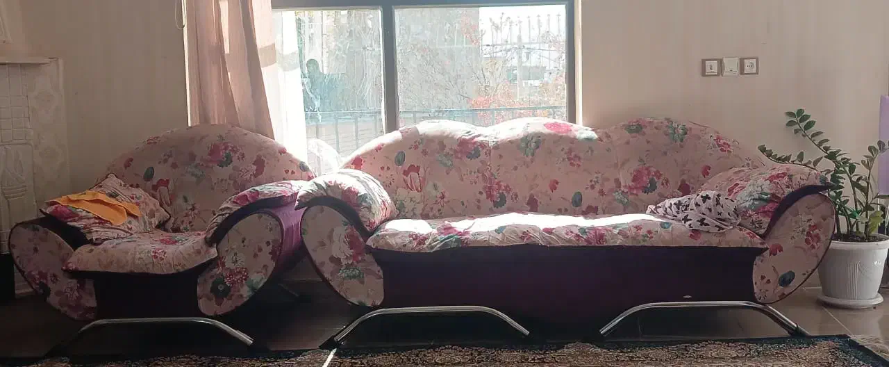 فروش مبل۷نفره کارکرده|مبلمان خانگی و میز عسلی|صدرا-فارس, فاز ۱|دیوار