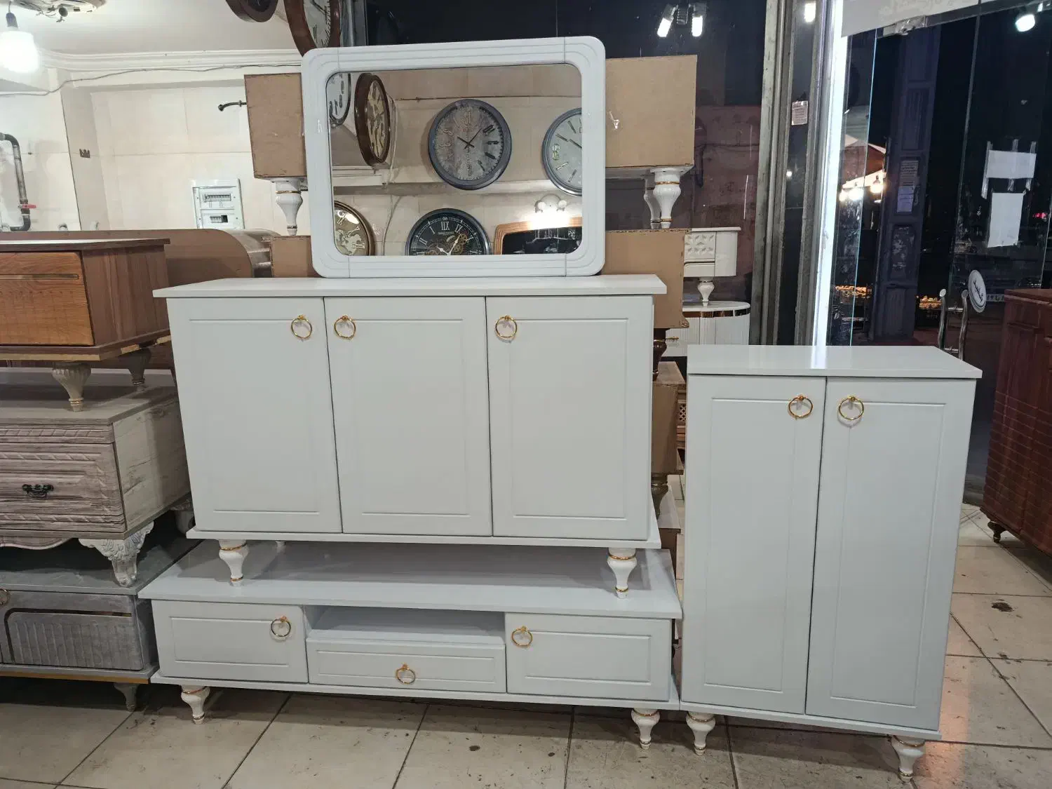 آینه کنسول مدل اسپورت|بوفه، ویترین، کنسول|تبریز, |دیوار