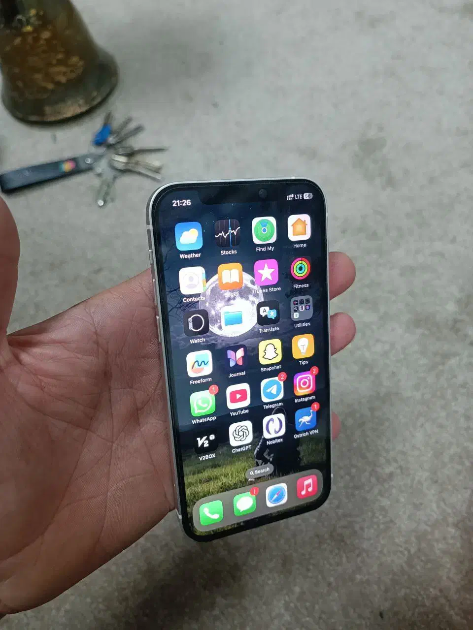 گوشی ایفون ۱۲ نرمال|موبایل|زابل, |دیوار